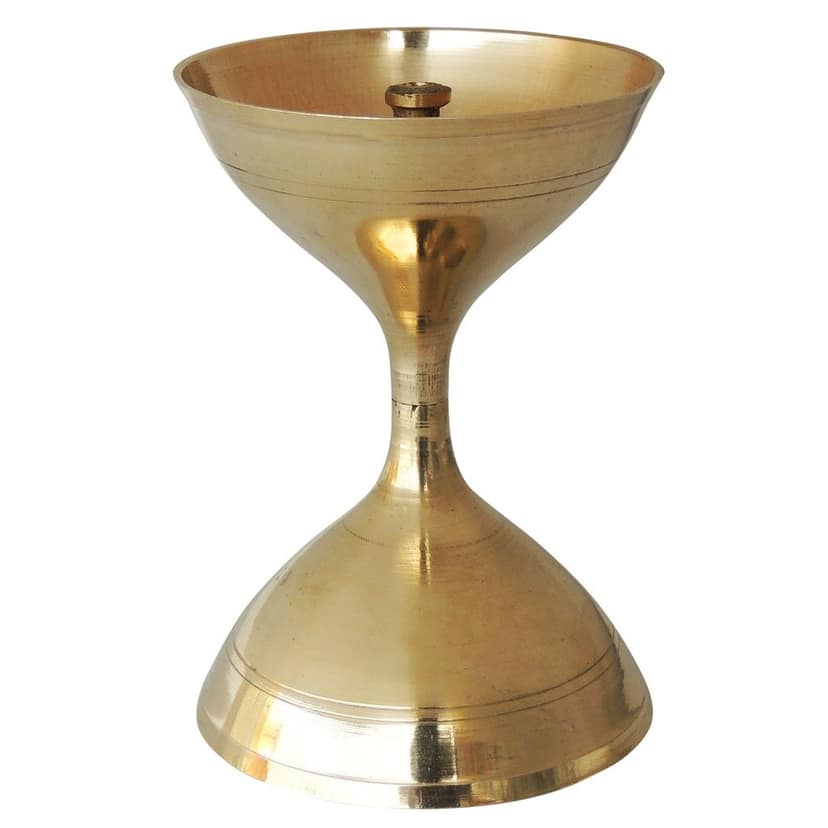 Brass Akhand Deepak No. 13 (ZMAS193 M) view 2