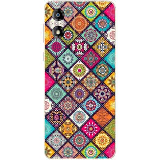Yug Emporium Moto E13 Rangoli 9D (Back Cover, Multicolor)