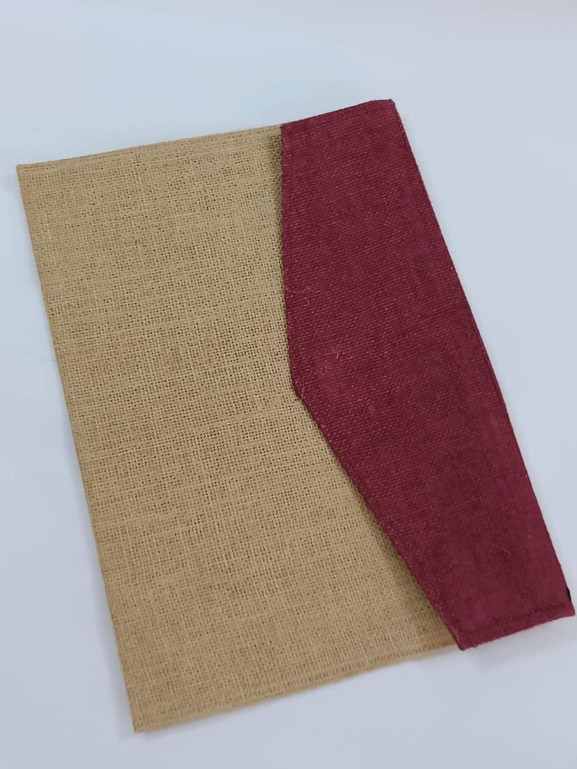 Jute Office File Folder Brown (A4 Size)