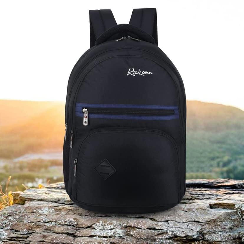 Medium 30 L Laptop Backpack for Men and Women|Unisex|College Bag for Boys and Girls|office |School Bag|Trendy |Stylish (CODE-KLMNA) view 6