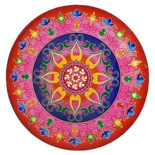 Rangoli Stickers Round 1 pc. (23.5 cm diameter) - Assorted Designs view 2