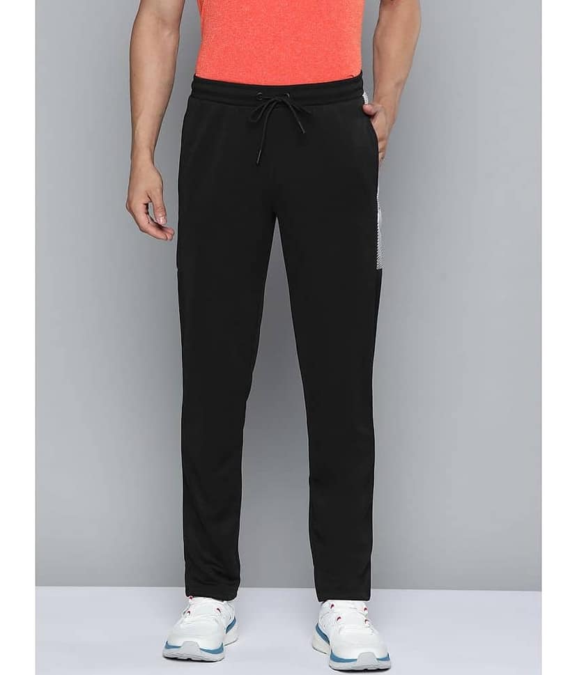 Alcis - Black Polyester Men's Sports Trackpants ( Pack of 1 )