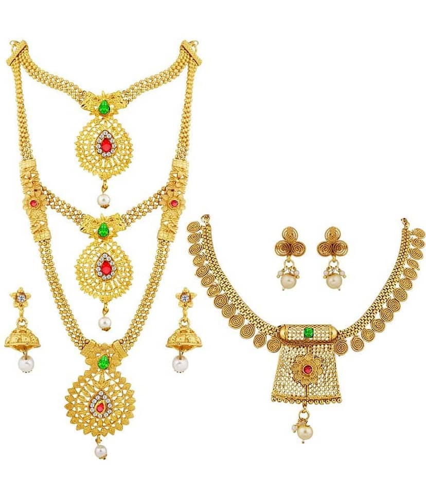 ShreejiHuf Alloy Golden view 2