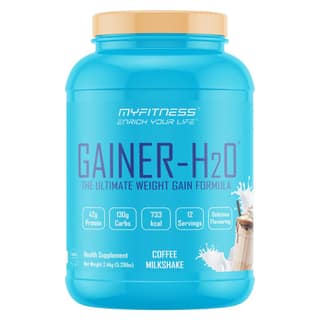 Myfitness Gainer H2O | The Ultimate Weight Gain Formula | 42g Premium Protein | 733 kcal | 2.4 kg