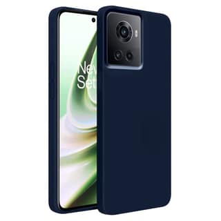 LIRAMARK Liquid Silicone Soft Back Cover Case for OnePlus 10R 5G / 1+10R 5G