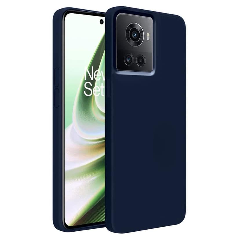 LIRAMARK Liquid Silicone Soft Back Cover Case for OnePlus 10R 5G / 1+10R 5G