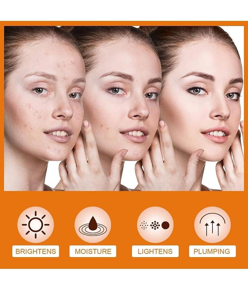 KURAIY Beautiful Vitamin C Body Lotion Whitening Moisturizing Body Lotion Pack Of 2 view 2