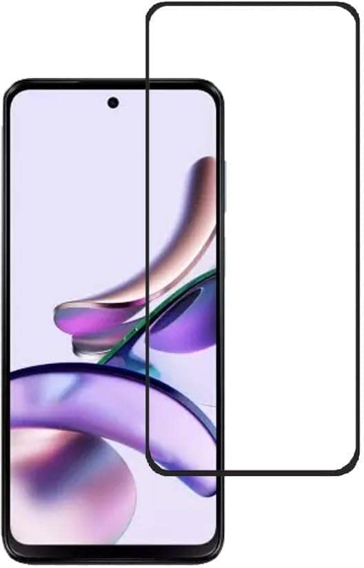 PLUGTECH Advanced Tempered Glass With Anti-Explosion 9H Hardness Edge-To-Edge Coverage Screen Guard for MOTOROLA G64