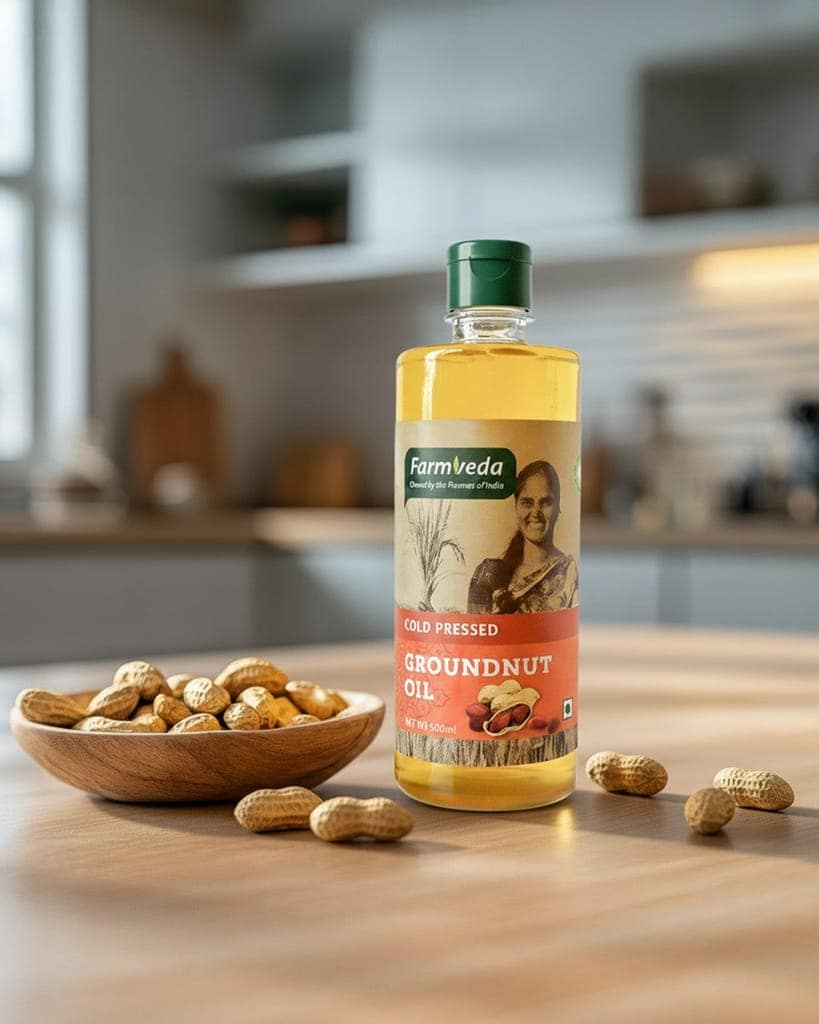 Groundnut Oil (Cold Pressed) - 500 ml view 5