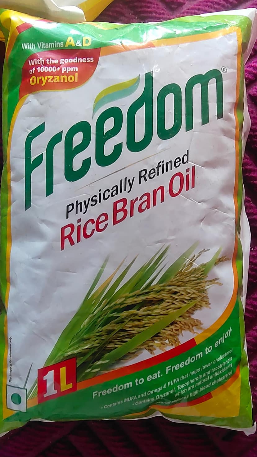 Freedom Rice Bran Oil Physically Refined