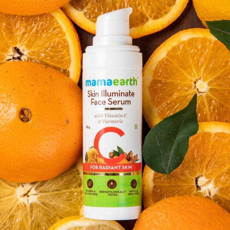 Mamaearth Vit C facewash (100 ml) + Mamaearth Vitamin C Daily Glow Lumi Cream (30 g) + Mamaearth Skin Illuminate Face Serum With Vitamin C & Turmeric (30g) Pack of 3 view 8