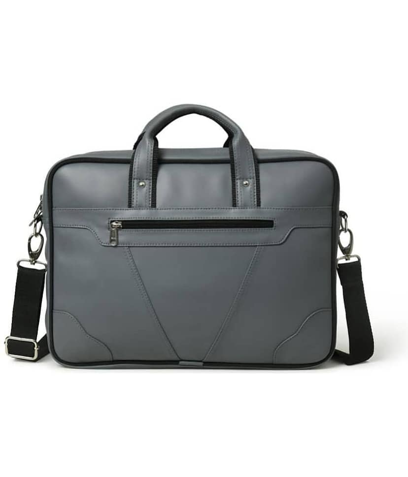 MATRICE - Grey P.U Office Bag view 2
