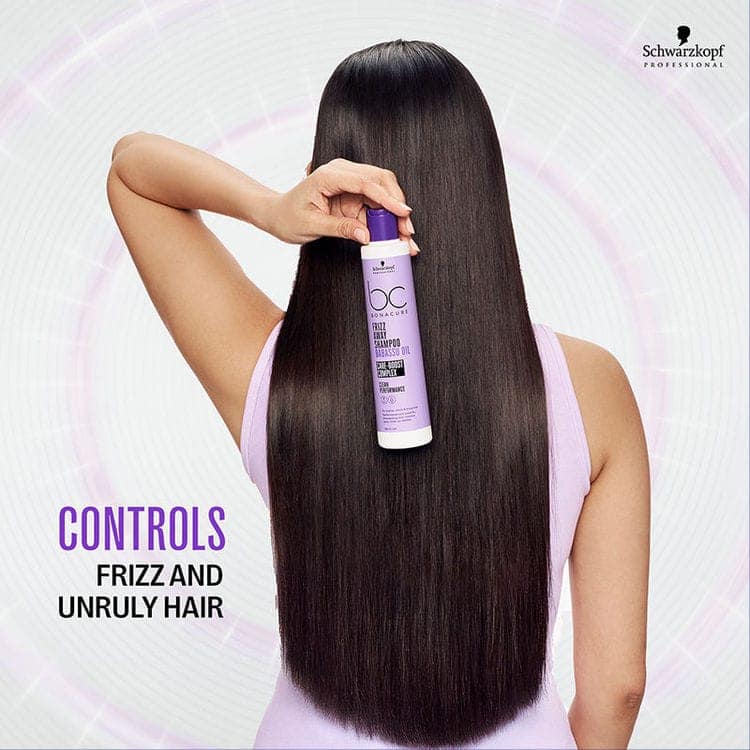 Schwarzkopf Professional Bonacure Keratin Smooth Perfect Micellar Shampoo and Masque Combo(250 + 200 ml) view 4