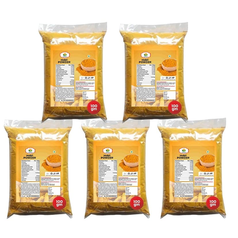 Haldi Powder (Pack of 5) view 3