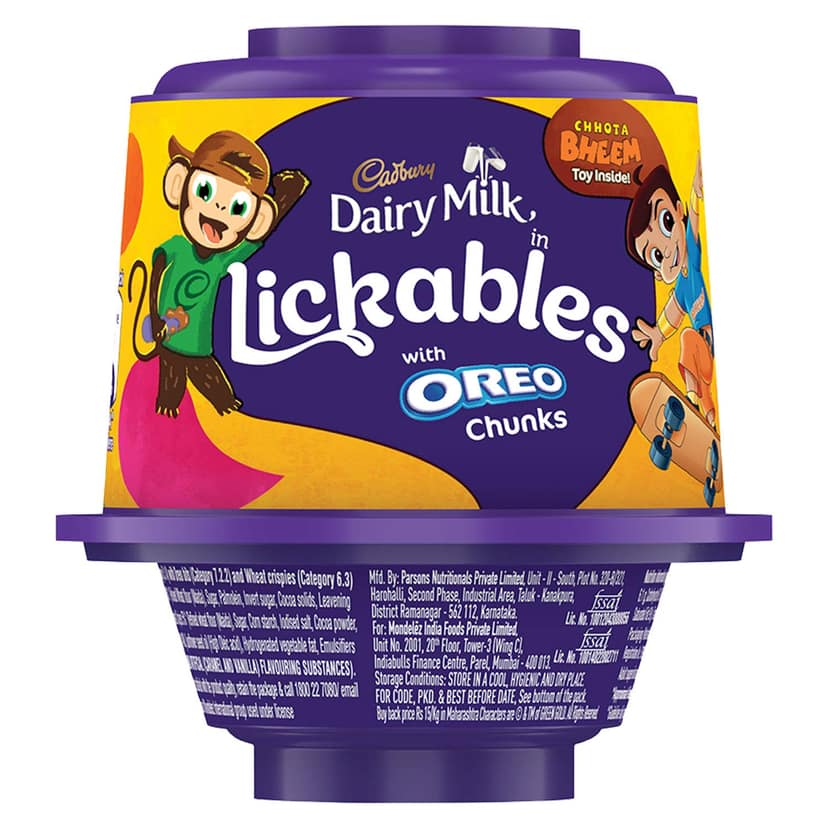 Cadbury Dairy Milk Lickables With Oreo Chunks 20gm