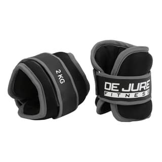 DE JURE FITNESS Ankle & Wrist Weight Set, Adjustable Strap