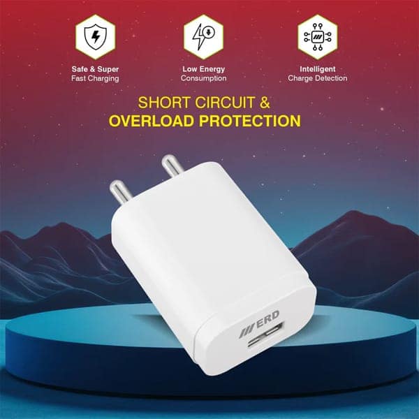 ERD TC-223 USB-A VOOC Charger view 4
