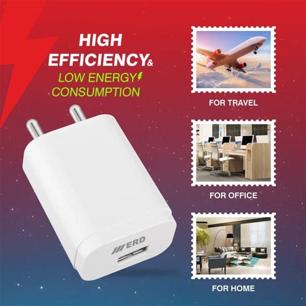 ERD TC-223 USB-A VOOC Charger view 5
