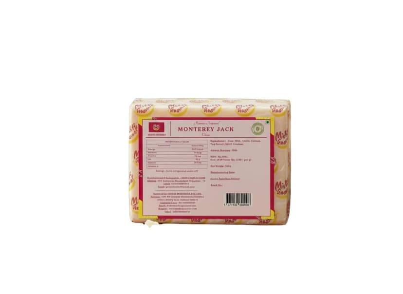 Mishti Gourmet Monterey Jack 200g view 3