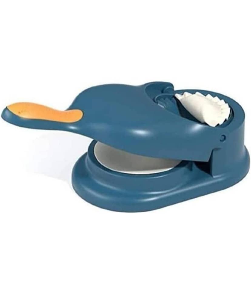HINGOL2 in 1 Dumpling Maker Ghughra Momos Maker Machine, Skin Press Mould for Gujiya Ghughra Mould Machine, Kitchen Dumpling Making Tool with Dumpling Puri Maker