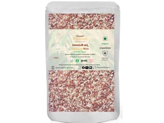 Rajamudi Organics UnPolished Rice - 1 Kilogram