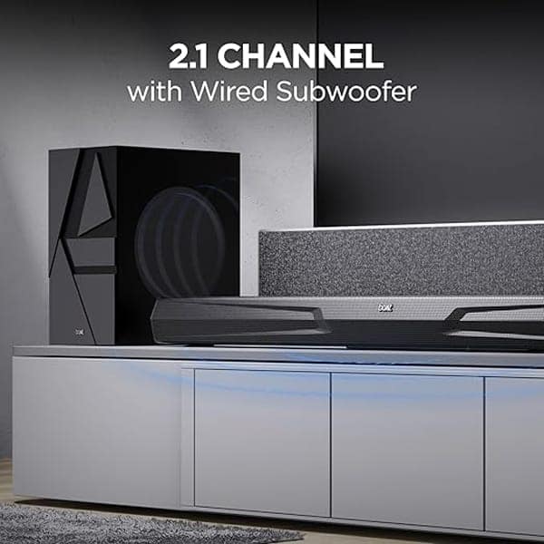 boAt Aavante Bar Quake 200W 2.1 Channel Soundbar with Wired Subwoofer view 3