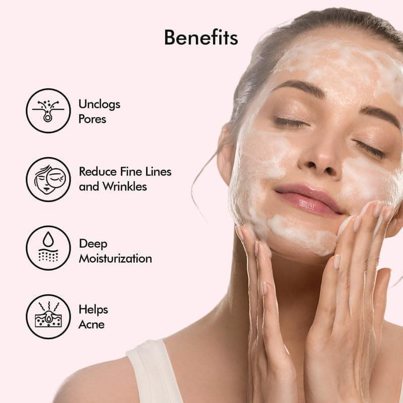 VEDICDERM Red Vine Deep Facial Cleanser 100ml | pH-Balanced Face Wash For Acne, Rosacea, Eczema, Aging & Sensitive Skin | Ceramides & Peptides For Barrier | Sulfate, Paraben & Alcohol-Free (Pack of 1) view 8