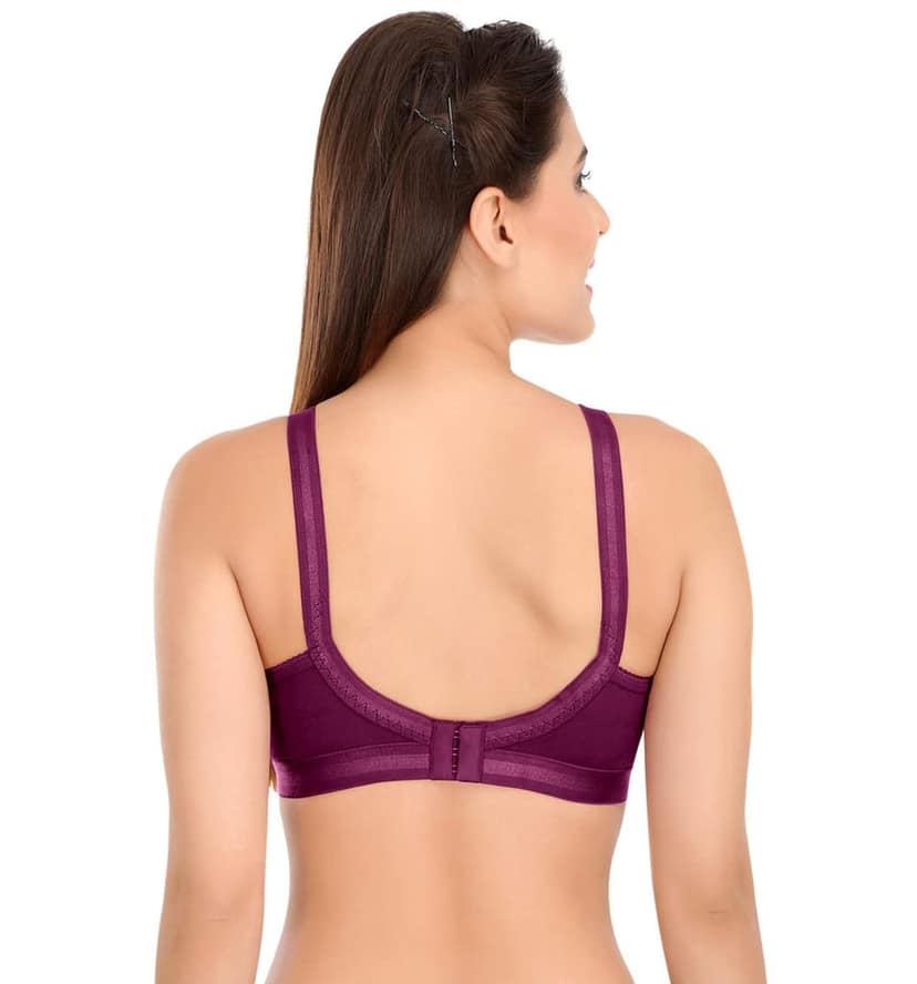 SONA Women's Perfecto Cotton Full Coverage Non Padded Minimizer Bra view 4
