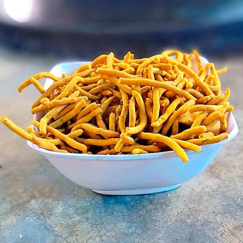 CRUNCHIZZ KARA SEVA (Authentic Sev) I Crunchy Kerala Snack I No Artificial Additives I Perfect Tea-Time Bites I Pack of One view 2