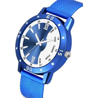 HRV Men's Round Dial Multi Strap Analog Watch view 2
