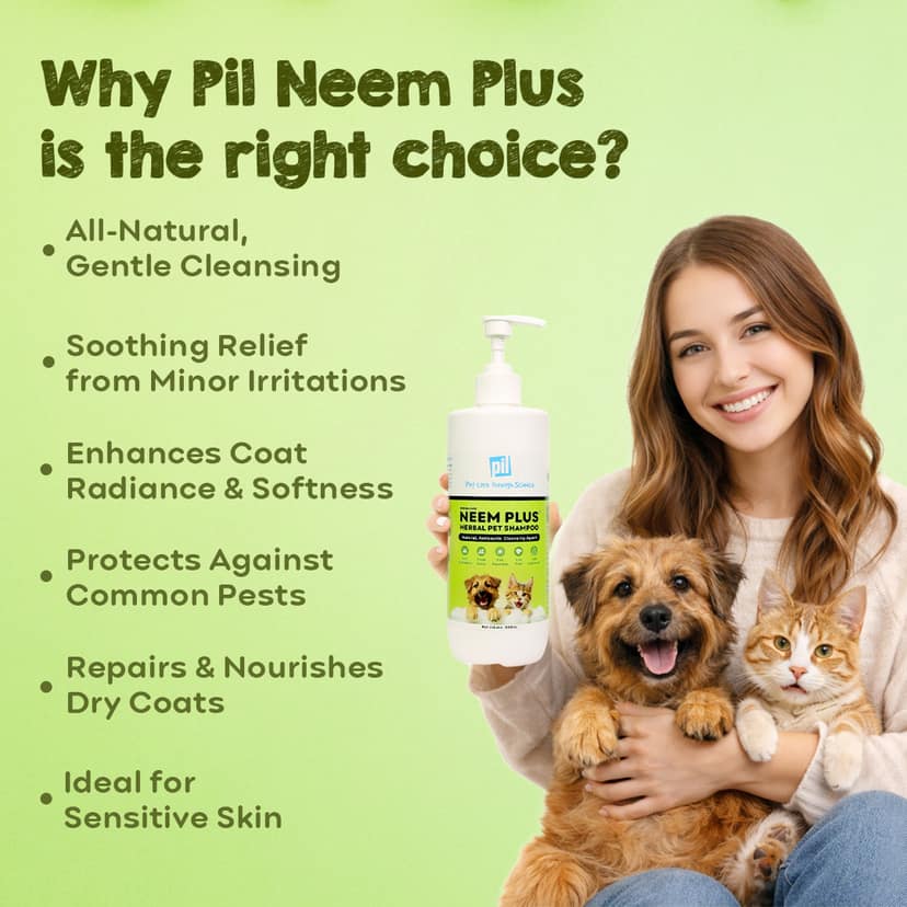 Neem Plus Herbal Pet Shampoo- 500ml view 2