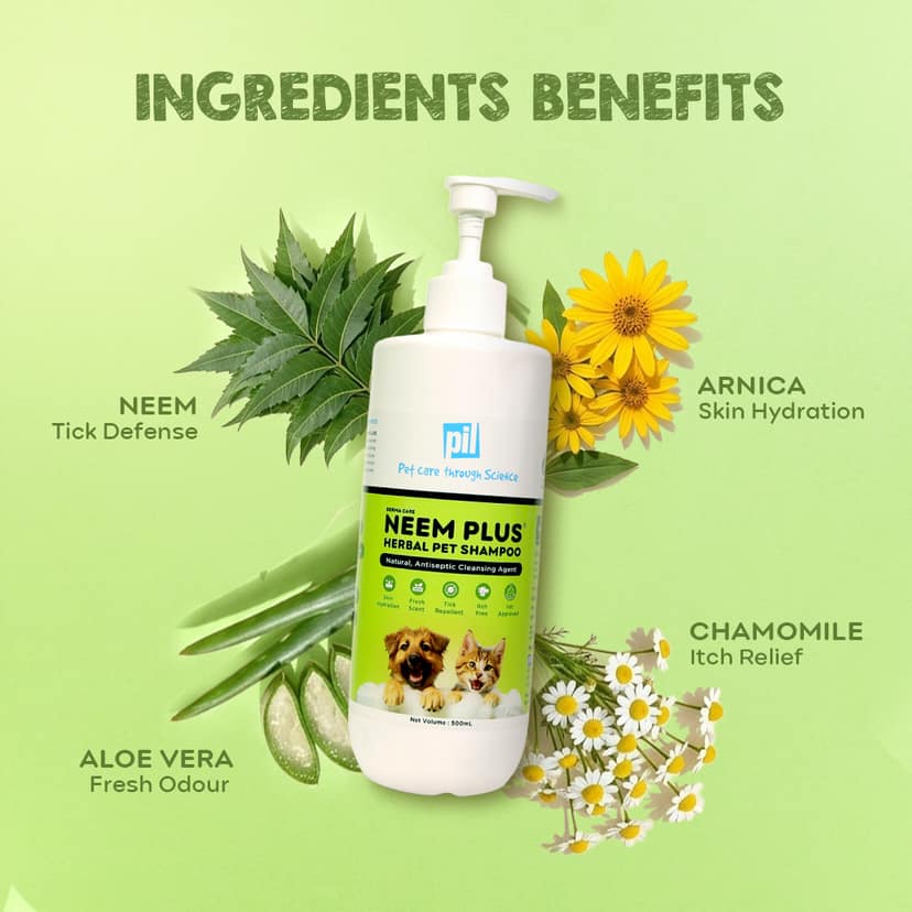 Neem Plus Herbal Pet Shampoo- 500ml view 3
