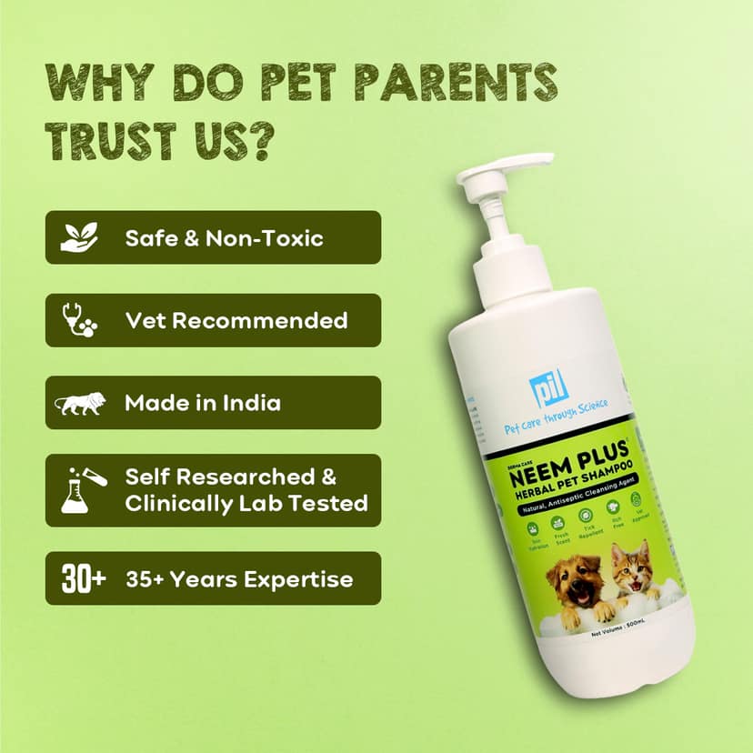 Neem Plus Herbal Pet Shampoo- 500ml view 5