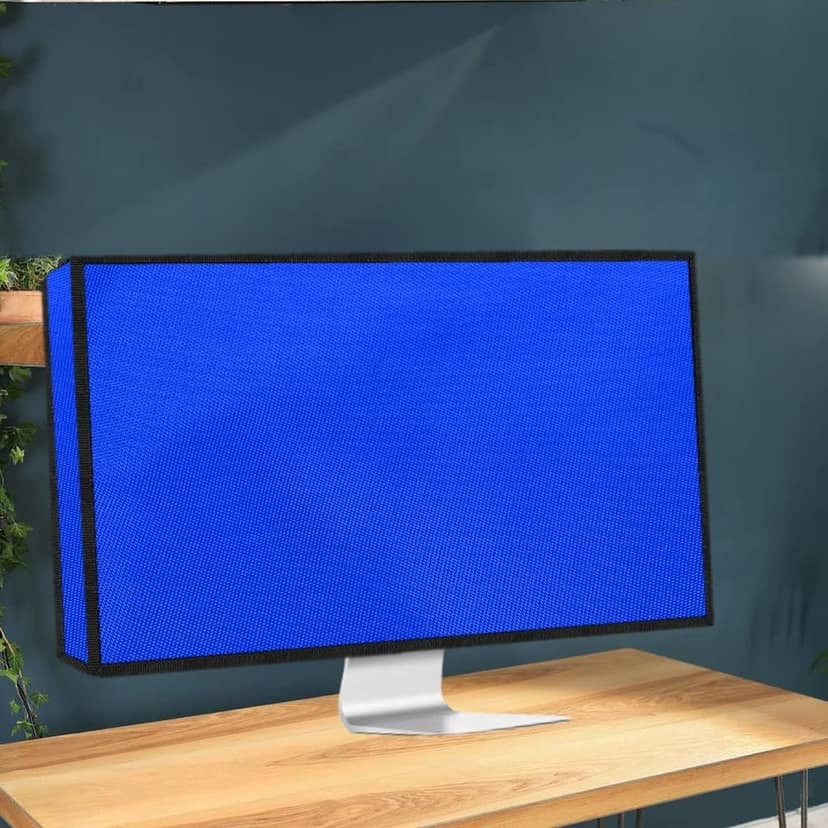 PalaP Super Premium Dust Proof Monitor Cover for DELL All in ONE Desktop 27 inches (Bright Blue) view 5