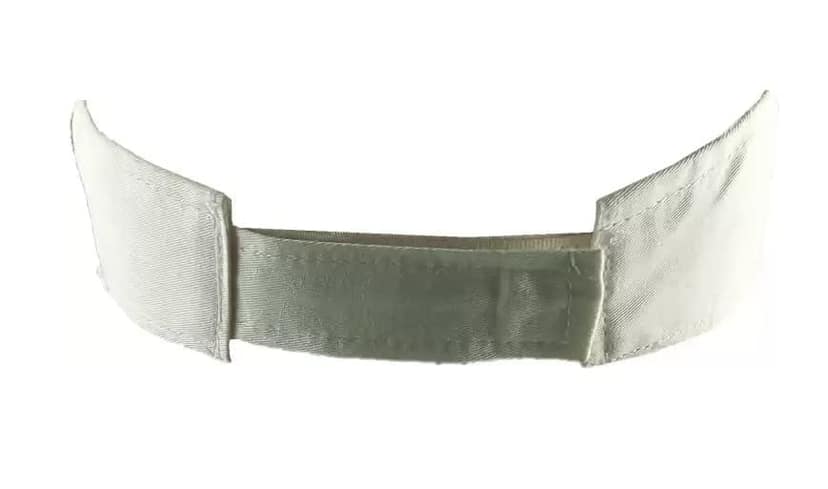 ATABZ White Tennis Half Visor Sports caps view 2