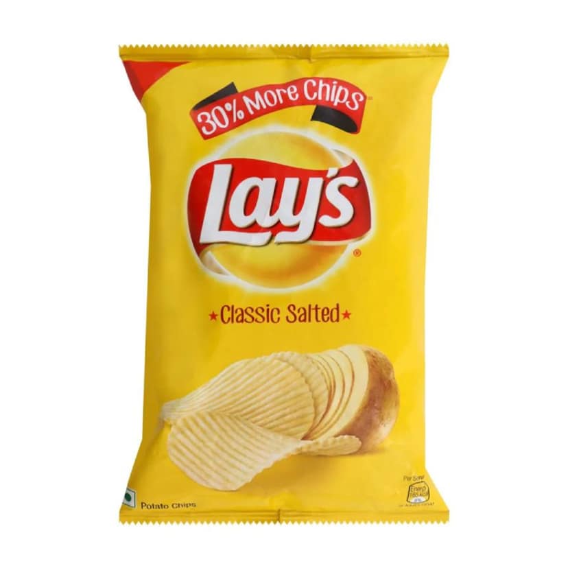 Lays Classic Salted Potato Chips 40 Gms