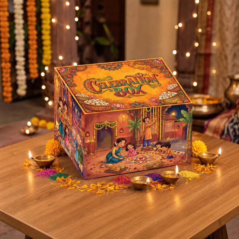 Mr Makhana Celebration Gift Box view 3