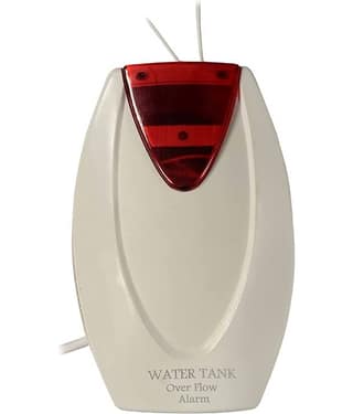 Leavess-Water Tank Overflow Alarm Sound High Quality Wired Sensor Security System (PACK OF 01)(Color/White)