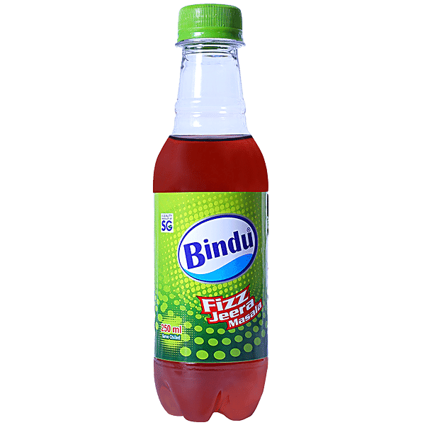 Bindu Fizz Jeera Masala Soda - Refreshing, 250 ml