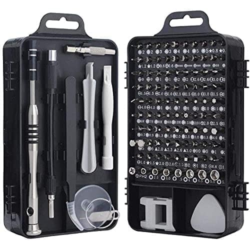 115-in-1 Precision Screwdriver Set | Professional Magnetic Wrench Bits Repair Tool Kit with Portable Case for Electronics, Mobile, Laptop, PC, Watch, Game Console & DIY Household Repairs (Black) view 2