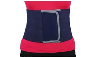 Rubber abdominal belt after delivery for tummy reduction| Lumbo Sacral| Lower Back Pain Relief| Breathable Belt for Men and Women Universal (Waist-Small,Medium,Large,XL)
