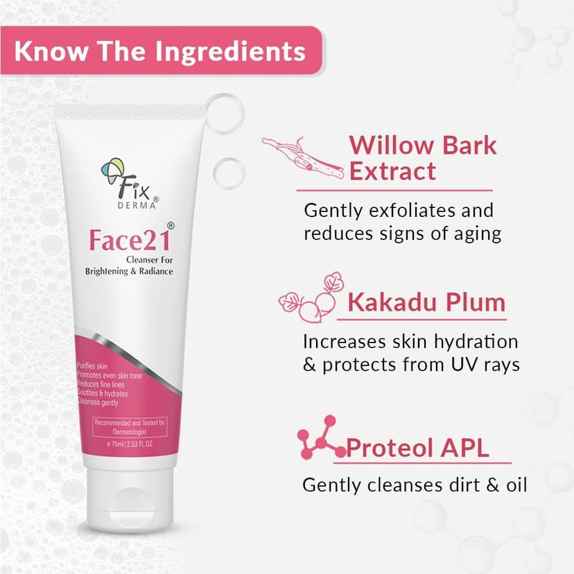 Fixderma Face 21 Cleanser view 6