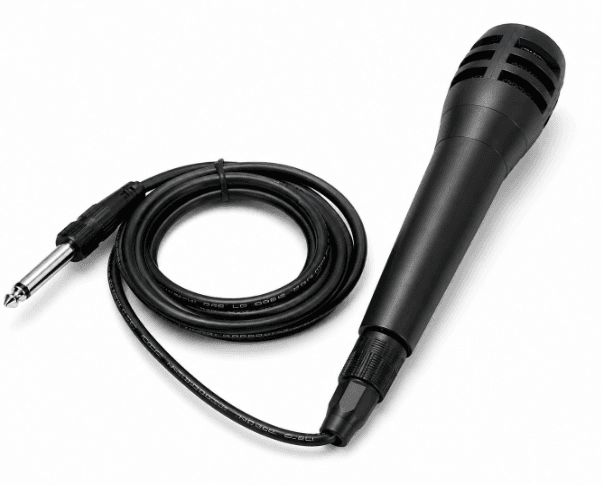 Mick Professional Wired Dynamic Microphone with 6.35mm Plug, Cardioid Polar Pattern, Clear Vocal Sound for Karaoke, Singing, Live Performance, Podcasting, Speeches & Public Address Systems view 5