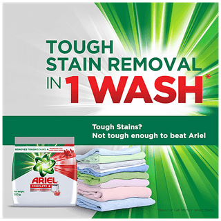Ariel Complete Detergent Washing Powder, 500 G