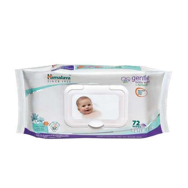 Himalaya Gentle Baby Wipes 72 Pcs