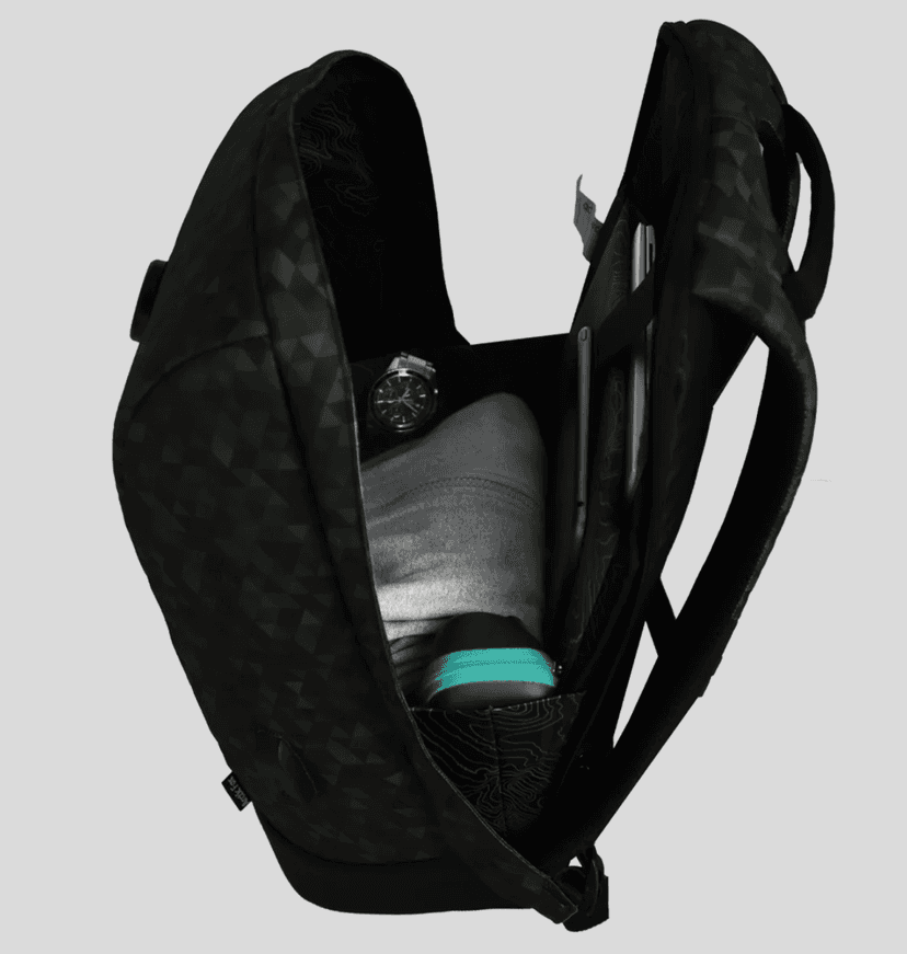 Arctic Fox Slope Trisiac Printed Anti-Theft Laptop bag and Backpack
