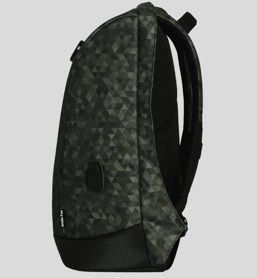 Arctic Fox Slope Trisiac Printed Anti-Theft Laptop bag and Backpack view 2