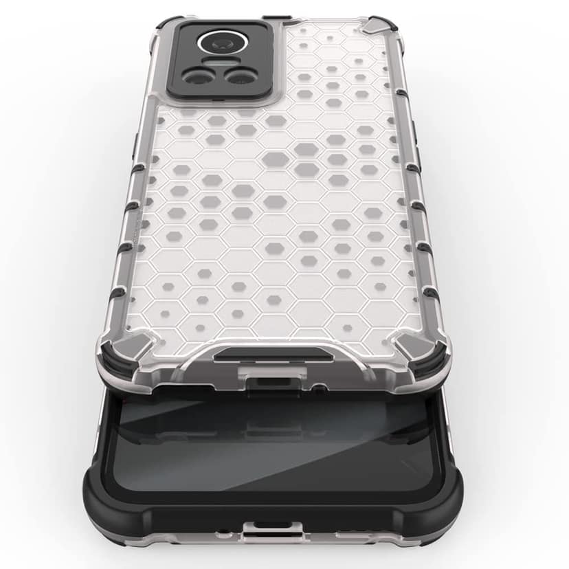 Faircost for Realme GT Neo 3T Hybrid Shockproof Back Cover Hard Outside Soft Inside- (Polycabonate::Transparent) view 4
