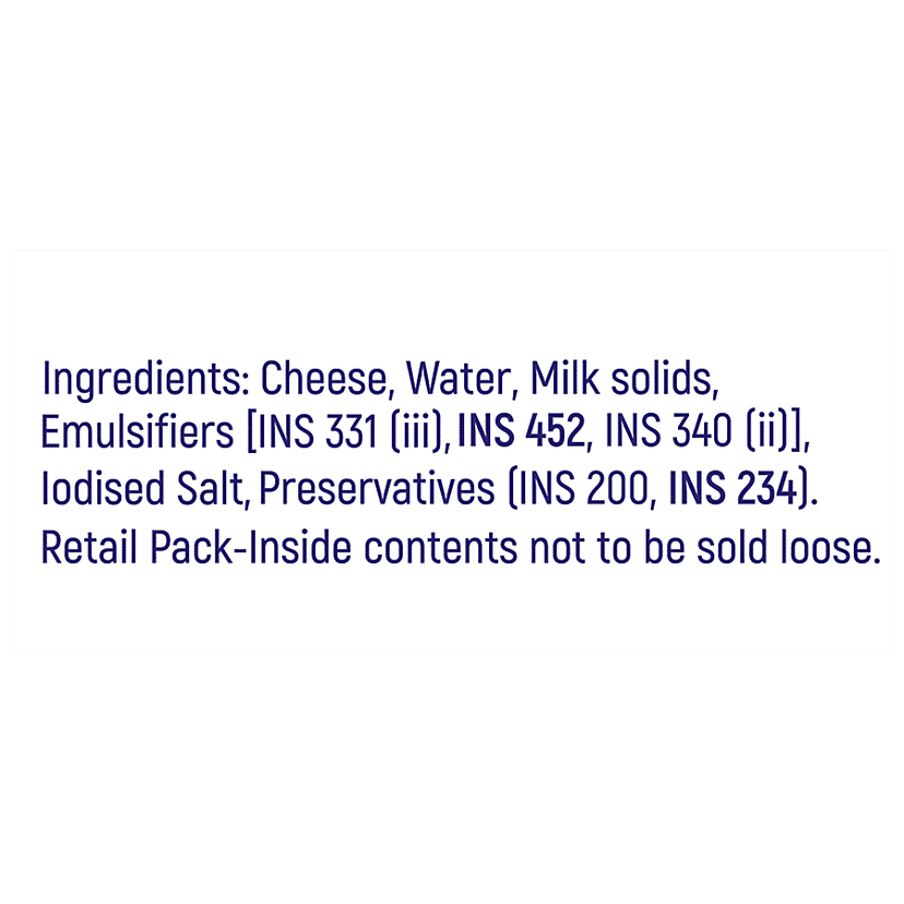 Milky Mist Cheese Cubes, Rich In Protein, Calcium, Enhance Taste & Flavour, 200 G Carton view 3