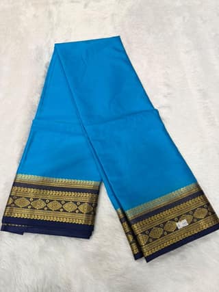 Blue Saree